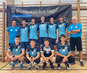 Veretlenül az élen a kecskeméti U19-es fiúk Forrás: hunvolley.hu