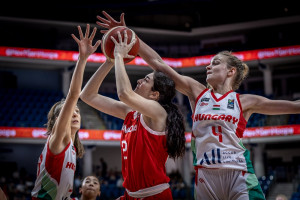 A magyar válogatott helytállt, de nem bírt a jobb erőkből álló kanadaiakkal a debreceni U17-es leány-vb-n Forrás: FIBA.Basketball